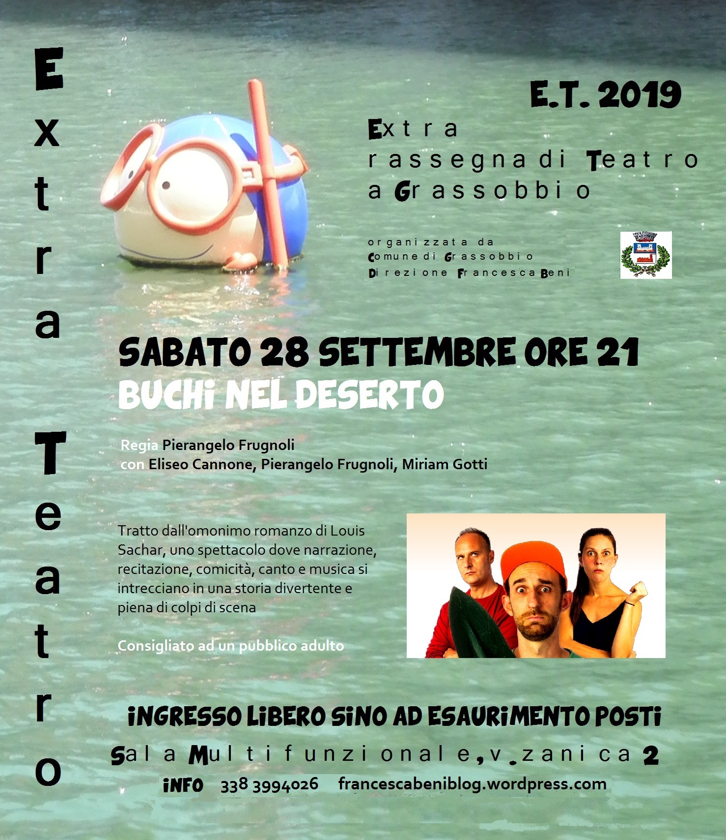RASSEGNA «E.T. EXTRA TEATRO»: ‘’Buchi nel deserto’’
